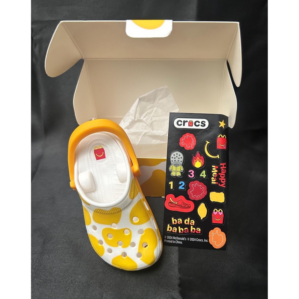 2024 McDonald's x Crocs China Exclusive Mini Keychain Chicken Nugget